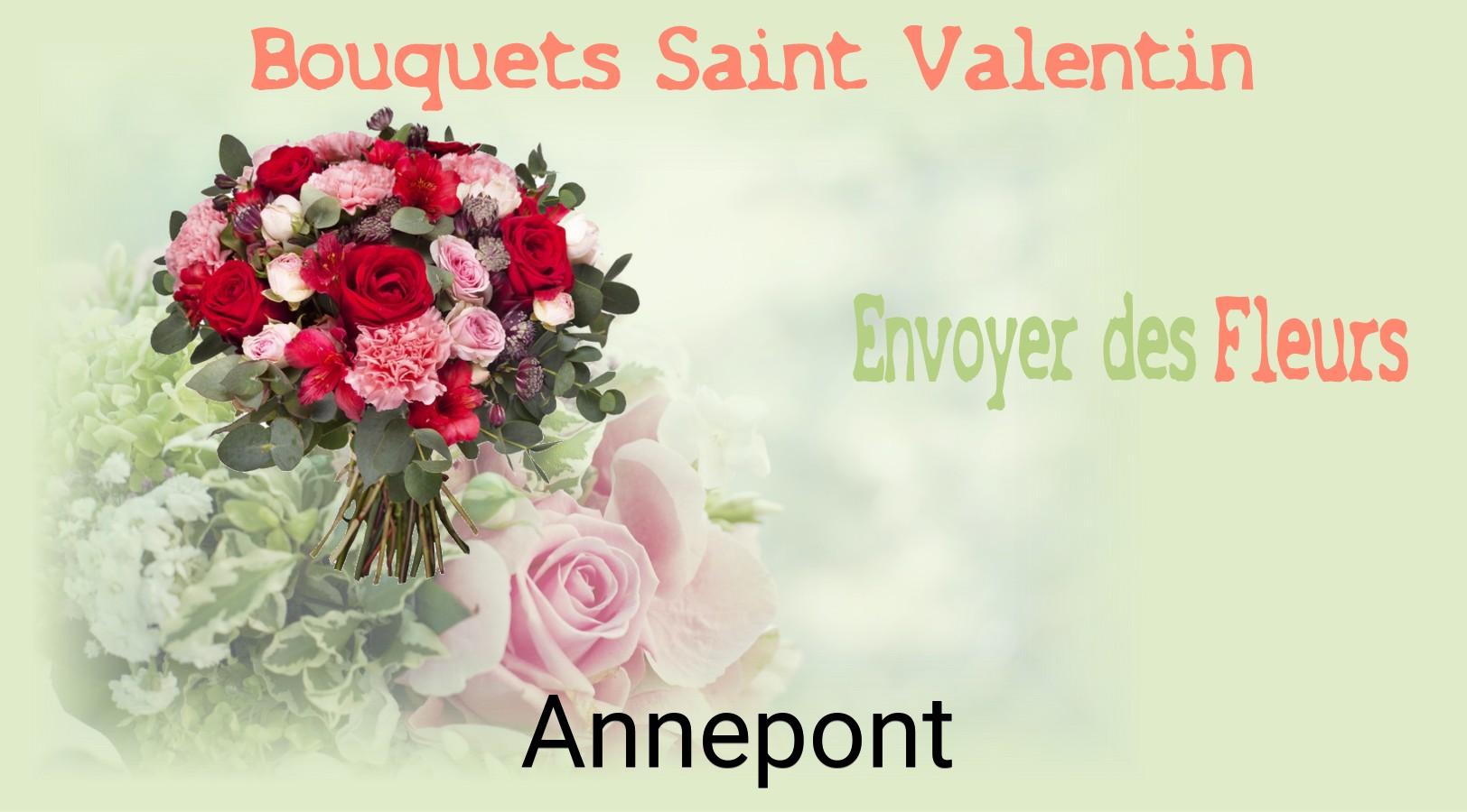 Roses de Saint-Valentin livrées à Annepont